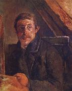 Paul Gauguin Self-portrait painting